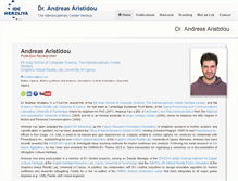 Tablet Screenshot of andreasaristidou.com